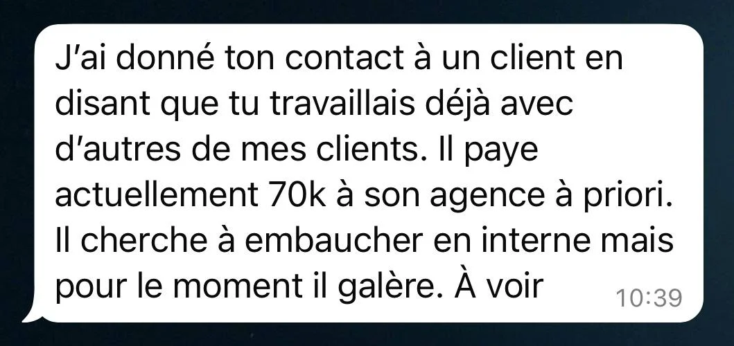 Message client
